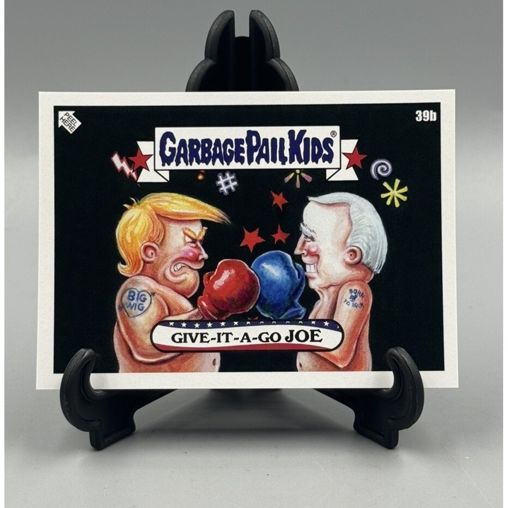 2020 Topps Garbage Pail Kids GPK Disgrace to White House #39B Give-It-A-Go Joe